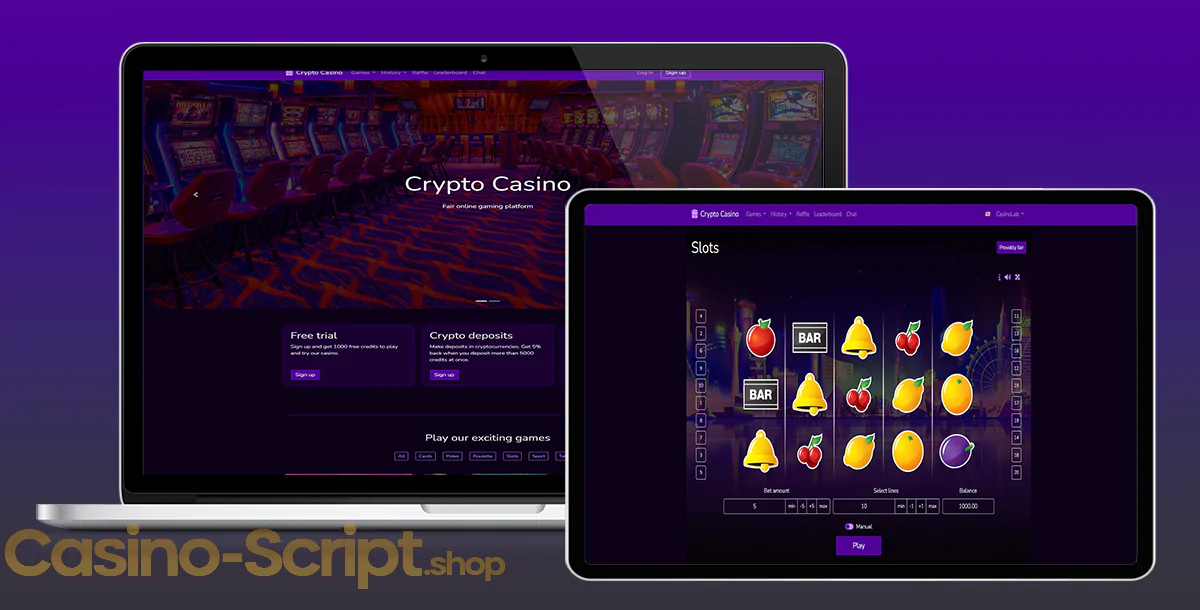 Crypto Casino - Best Crypto Casino Script